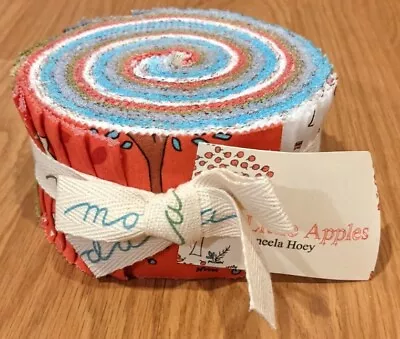 New Moda Aneela Hoey Jellies Fabric Roll Strips LITTLE APPLES - Made In Japan • $99.99
