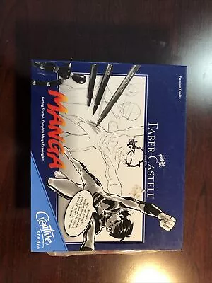 Manga Complete Drawing Kit By Faber-Castell Top Quality Materials & Instruction • $22