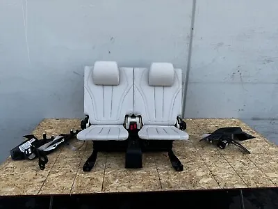 Rear Third 3rd Row Seat Seats Tan With Belts Bmw F15 X5 (2014-2018) Oem • $850