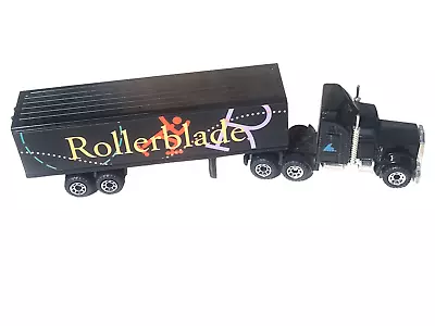 MATCHBOX KENWORTH AERODYNE SEMI TRACTOR W/ROLLERBLADE ARTICULATED TRAILER • $6.99