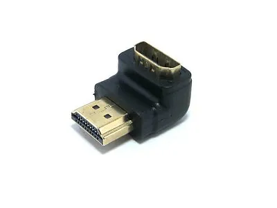 $5.99 • Buy 90 Degree HDMI Right Angle Adapter Male To Female - 1080p 3D TV LCD HDTV Android