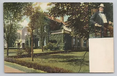 John G Milburn Residence Scene Mc Kinley Buffalo NY C1906 Antique Postcard • $4.80