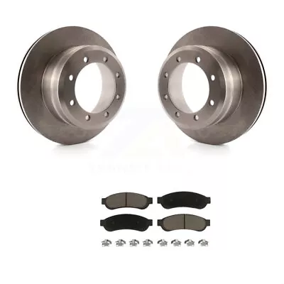 Brake Rotor Ceramic Pad Rear Kit For Ford F-350 Super Duty With Dual Wheels • $157.57