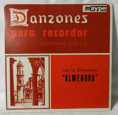 ORQUESTA ALMENDRA  Danzones Para Recordar  (MAYPE/US176/MONO) 2 LP VG+/VG+!! • $11.99