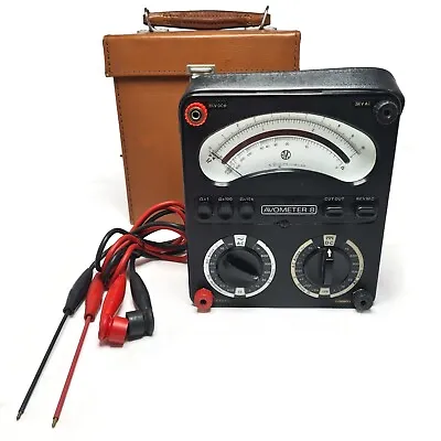 Vintage Avometer 8 MK5 Multimeter With Case. Made In England • £238.33