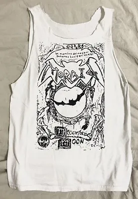 Morbid White Shirt T-shirt Tshirt Tee Tank Sleeveless S Small December Moon  • $25