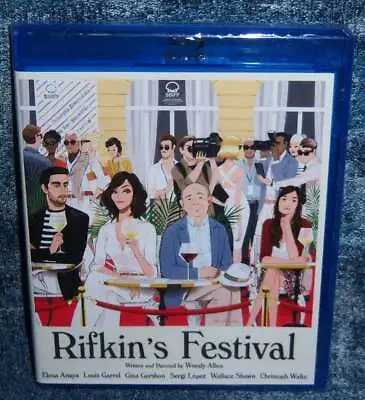 New Rare Oop Woody Allen Wallace Shawn Rifkin's Festival Movie Blu Ray 2020 • $20.95