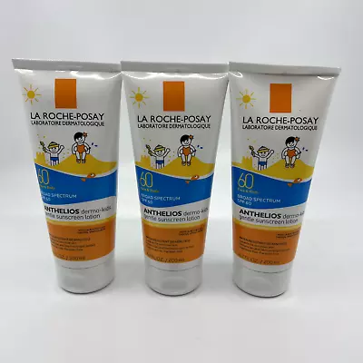 3-Pack La Roche Posay Anthelios Dermo-kids Body Sunscreen Lotion SPF 60 Exp11/23 • $23.31