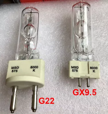 G22 GX9.5 MSR 575W Gas Discharge Lamp Dysprosium Lamp Auto Show Light Bulb Lamp • $45.99