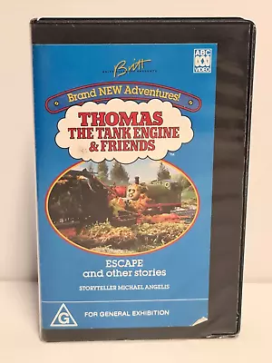 Thomas The Tank Engine & Friends Escape And Other Stories VHS - ABC  1992 • $19.95