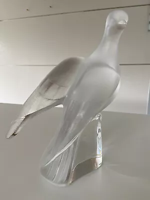 LALIQUE Crystal Figurine - 'Charis' Dove - Signed And Boxed • £305