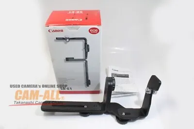 Canon Speedlite Bracket SB-E1 Shoe Mount Flash Strobe **Very Good** Condition • $50