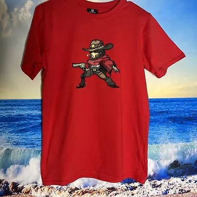$14.99 • Buy Overwatch McCree Pixel T Shirt. Size S.#T8