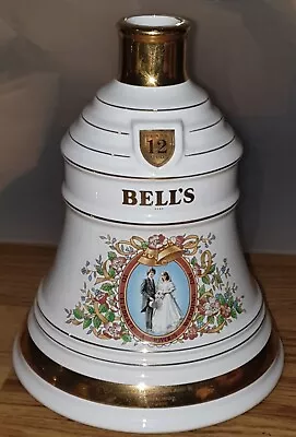 Wade Bells Empty Decanter 'Celebrate A Joyous Wedding' Perth Scotland VGC • £30