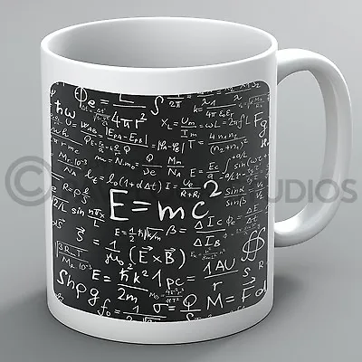 Maths Mug Mugs Equations Sums Formulas Math Mathematics Physics Teacher Student • £10.99