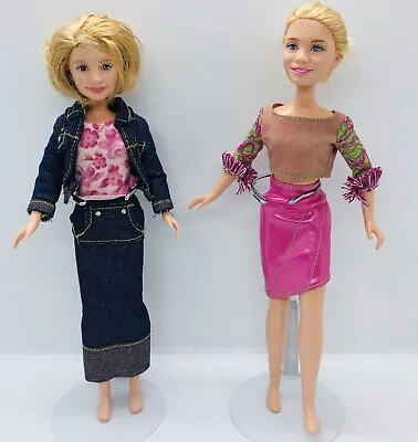 Lot Of 2 Mary-Kate And Ashley Dolls  1987 Used **FREE SHIPPING** Super Cute!! • $39.99