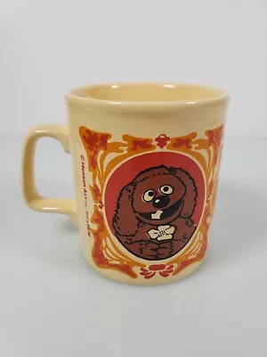 Kiln Craft Muppet Show Rowlf Mug  1978 Jim Henson Collectible Vintage • $19.12