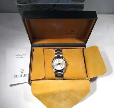 Vintage 2009 Rolex SS 36mm Air-King W/ Box & Papers C3859 • $5250