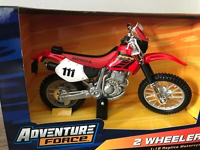 Honda Xr400r Motocross Motorcycle  Brand New Maisto 1:18 Replica Dirt Bike Model • $14.99