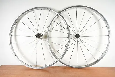 Mavic Aksium Race 700c Clincher Wheelset Shimano 9-11sp Silver Road Bike Wheels • $124.99