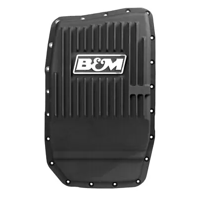 70394 B&M Transmission Pan Deep Aluminum Black Anodized Ford 6R80 Each • $743.75