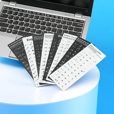 Alphabet Letters Keyboard Stickers For Computer Laptop  PC  • $6.99