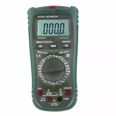 MASTECH MS8260D Digital Multimeter 4 1/2 Non-contact Current Frequency US • $58.28