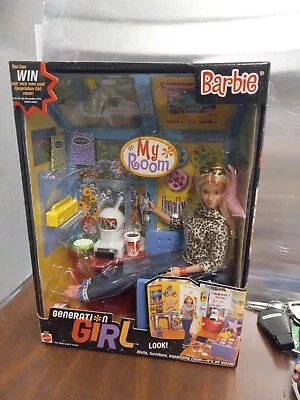 NEW 2000 Generation Girl Barbie Doll MY ROOM Mattel In Box • $34.99