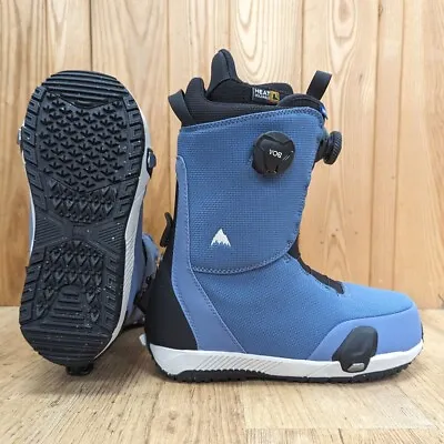 LAST PAIR UK10- New BURTON SWATH STEP ON BOOTS 24 – SLATE BLUE £389.99 - UK10 • £250