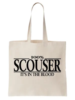 £6.95 • Buy Scouser Tote Shoulder Bag Statement Shopper City Gift Funny Place Liverpool