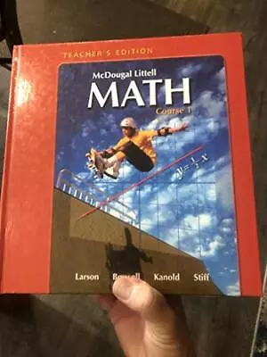 McDougal Littell Math Course 1: Teacher's Edition 2007 • $51.31