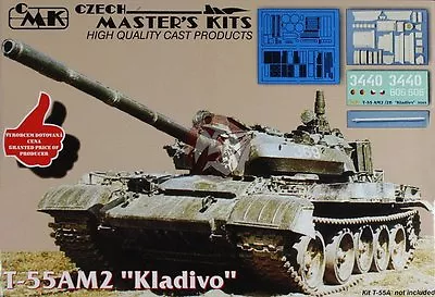 CMK 1/35 T-55AM2 / T-55AM2B  Kladivo  Tank Conversion Set (for Tamiya Kit) 3045 • $56.02