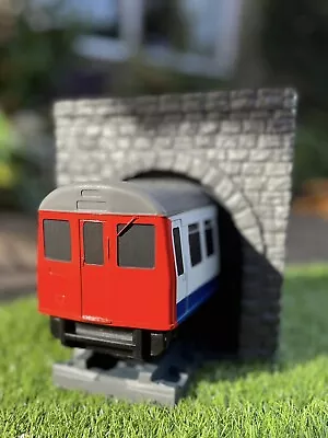 Big Met A60 London Underground Train And Tunnel Sculpture Fully Painted • £65