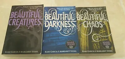 £11.99 • Buy Beautiful Creatures Books 1-3 In The Caster Chronicles. Garcia & Stohl. Good Con
