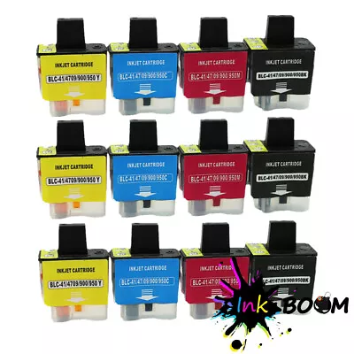 12 Ink Cartridge Fits Brother LC41 MFC-5440CN IntelliFax-2440C DCP-110C • $14.99