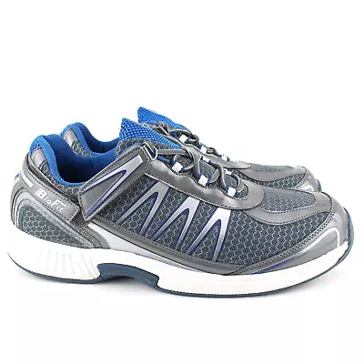 Orthofeet Sprint Mens Size 13 2E Wide Width Tie-Less Orthotic Sneakers Shoes • $49.95