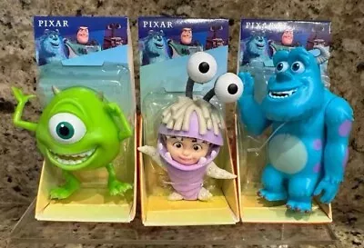 Monsters Inc Pixar Mini Fig Set: Boo Mike & Sully NWT • $28