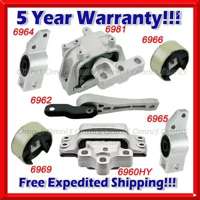 M575 Motor & Trans Mount Set For 10-13 Audi A3/ 09-11 VW Jetta AUTO 2.0L Diesel • $168.94