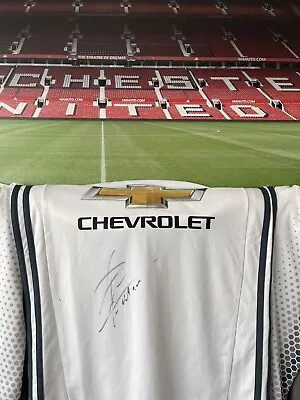 Zlatan Ibrahimovic Signed Manchester United 2016-17 Away Shirt With Fan Style XS • $435.16