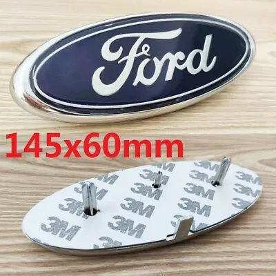 145MM*60MM 1779943 Front Ford Grille Oval Badge For Ford Fiesta ST & Zetec-S • £14.89