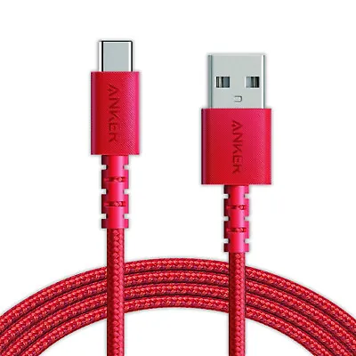 $24.95 • Buy Anker A8023T91 PowerLine Select+ 1.8m USB-A To USB-C Cable - Red