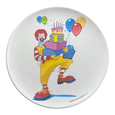 2009 McDonald’s Collector Plate Ronald McDonald Birthday • $7