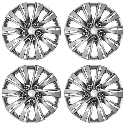 $41.54 • Buy 16  Set Of 4 Wheel Covers Full Rim Snap On Hub Caps Fit R16 Tire & Steel Wheels