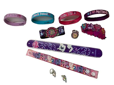 Lot Of 11 MY LITTLE PONY BRACELETS And Accessories • $7.99