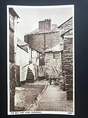 The Bay East Looe Cornwall Vintage Postcard Salmon Postcard Street Scene  • £3.49