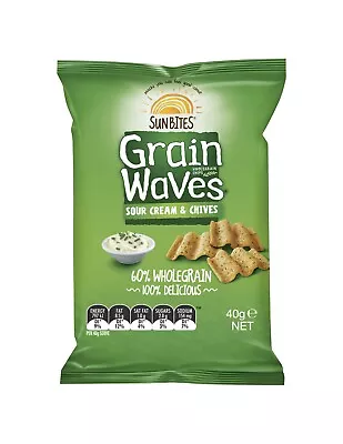 Grainwaves Sour Cream And Chives 40g X 18 • $42.95