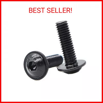 35pcs M6-1.0 X 20mm Flanged Button Head Socket Cap Screw Bolts Allen Socket Dri • $12.81