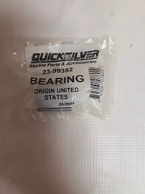 Quicksilver Gimbal Ring Bearing 23-99352 • $24.99