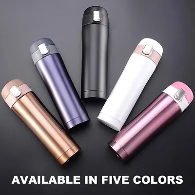 £19.69 • Buy 500ml Water Bottle Vacuum Insulated Flask Thermal Sports Vacuum Hot Cups UK