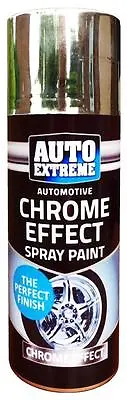 Automotive Chrome Effect Auto Spray Paint Foil Mirror Metallic DIY Car Van 400ml • £7.99